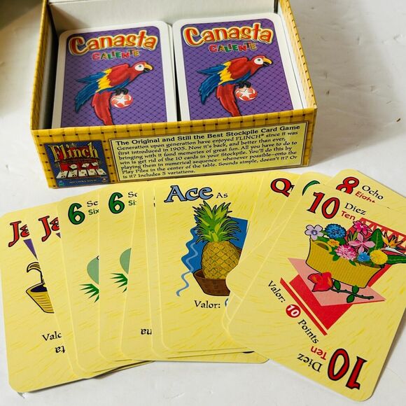 Vintage Canasta Caliente Card Game 50th Anniversary Edition 2000 - Picture 6 of 6